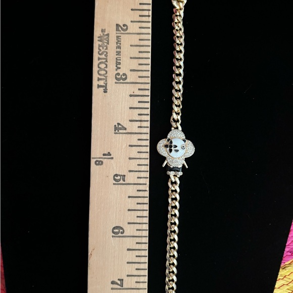 14K Gold Plated doll bracelet - Picture 4 of 5